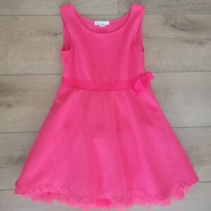 GAPKids Pink Cotton Blend Tulle Skirt Party Dress Size S (6-7) Balletcore Pink